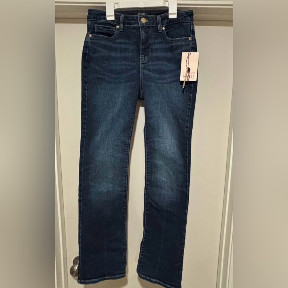 NYDJ Dark Blue Bootcut Jeans